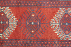 6' 4" x 9' 1" Persian Turkeman Rug image 0