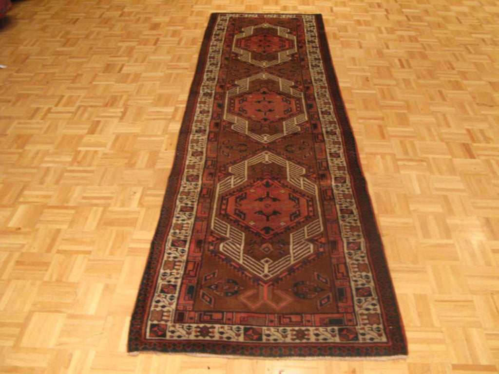 3' 2" x 10' 9" Persian Sarab Runner image 3
