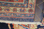 7' 2" x 10' 8" Persian Sarouk Rug image 3