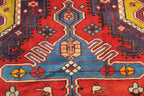 4' 2" x 6' 4" Persian Hamadan Rug image 4