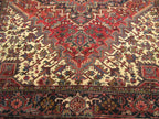 7' 5" x 8' 2" Persian Heriz Rug image 8
