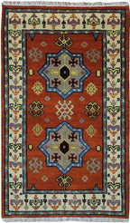 3' 0" x 5' 0" India Kazak Rug image 0