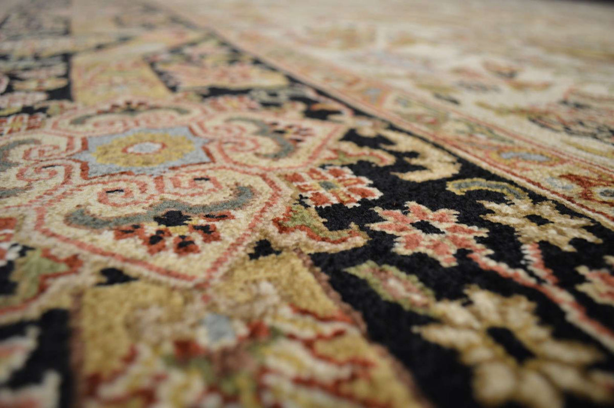 7' 8" x 10' 3" India Agra Rug image 3