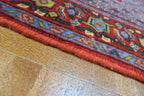 3' 4" x 12' 10" Vintage Sanandaj Runner image 2