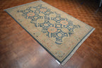 6' 0" x 9' 1" Turkish Oushak Rug image 10
