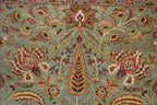 6' 1" x 6' 2" India Agra Square Rug image 9