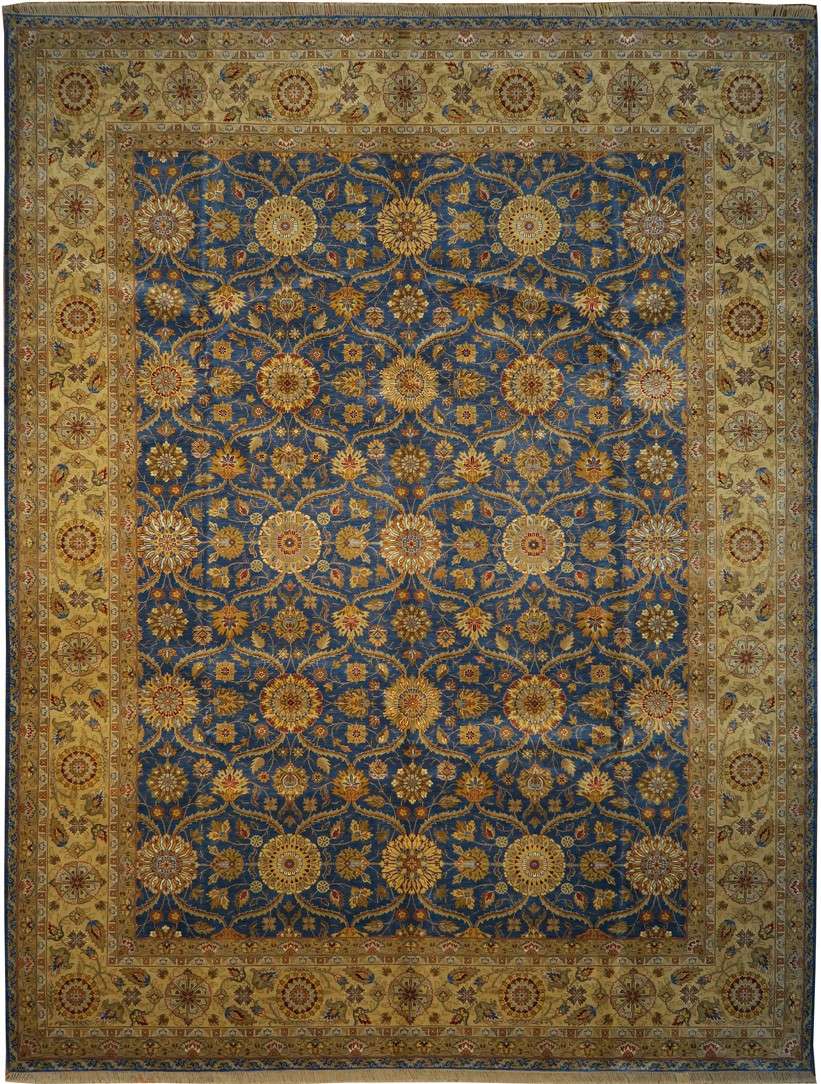 9' 0" x 12' 1" India Sultanabad Rug image 0