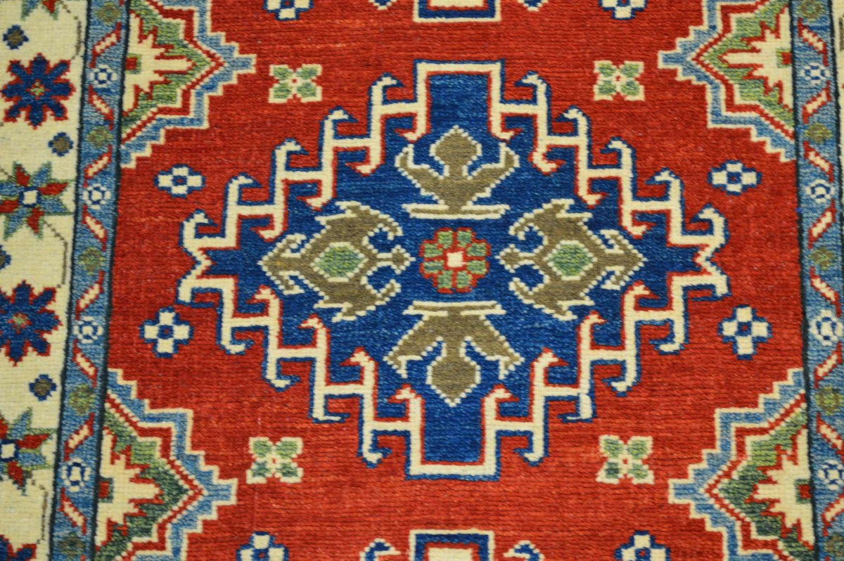 2' 8" x 8' 4" Pakistan Kazak Runner image 1