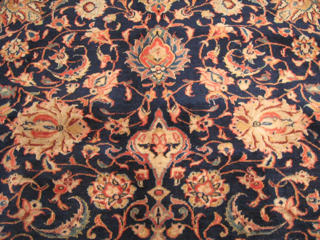 8' 0" x 11' 6" Persian Sarouk Rug image 5