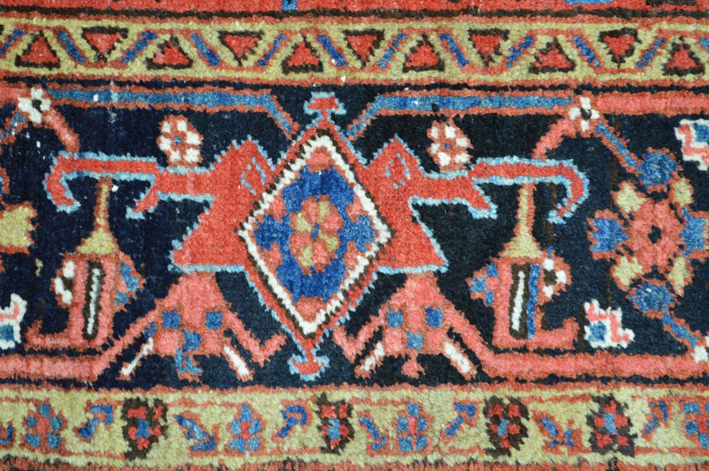 7' 3" x 10' 7" Persian Heriz Rug image 9