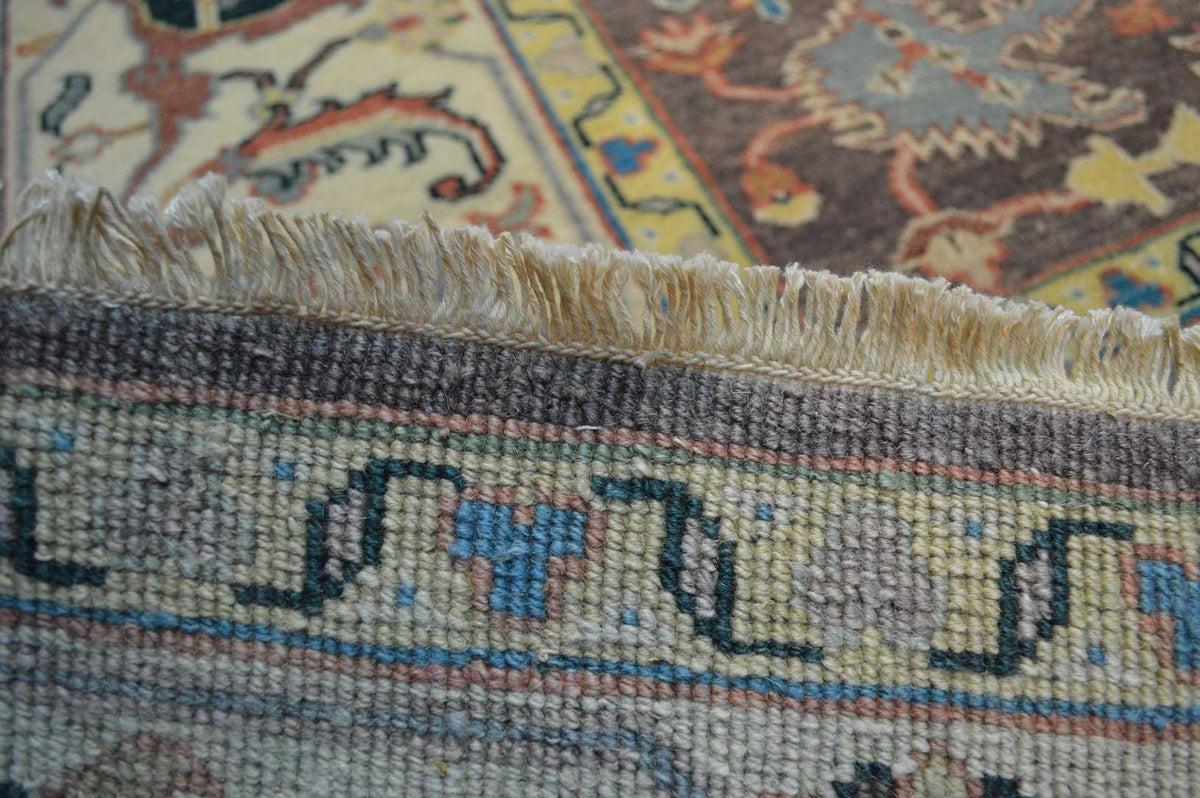 9' 0" x 11' 8" India Mahal Rug image 11