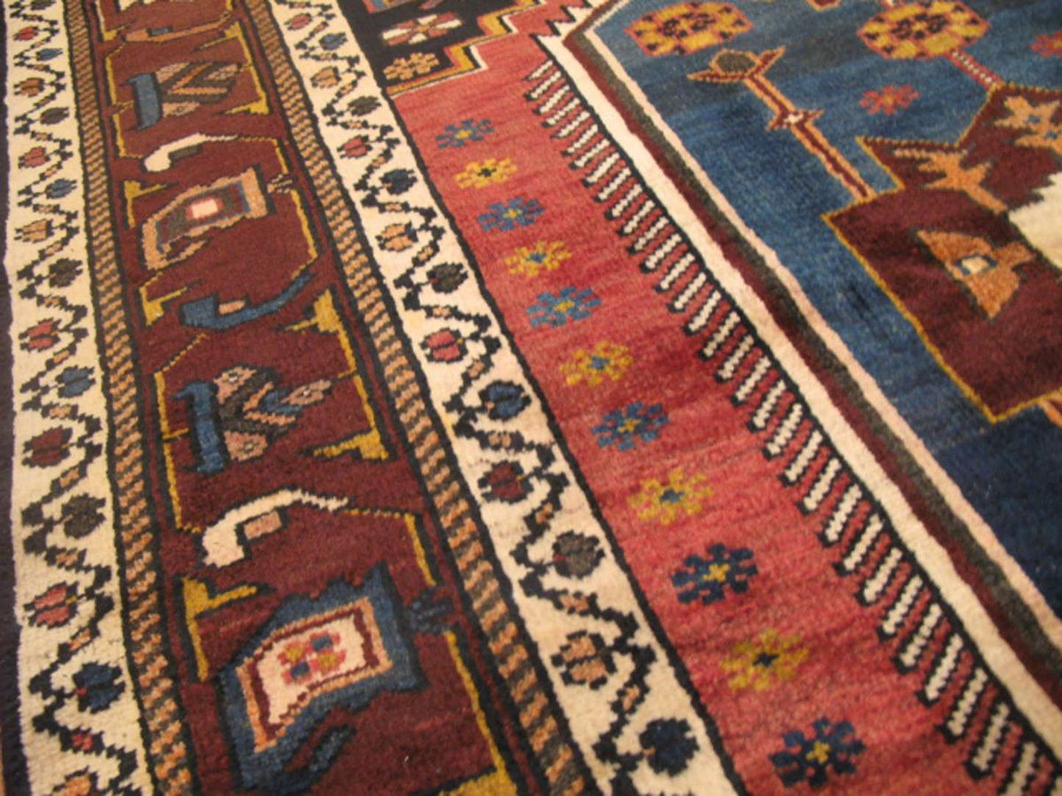 4' 5" x 6' 1" Persian Shahsavan Rug image 3