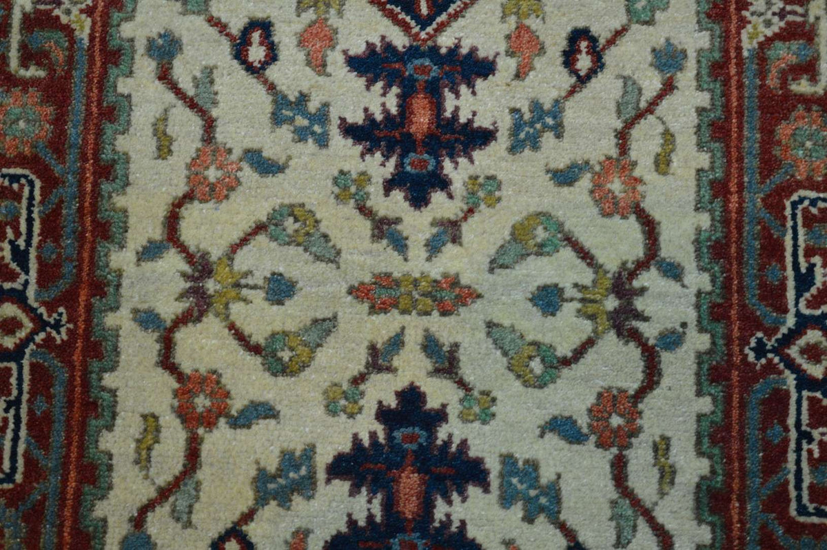 2' 5" x 11' 3" India Serapi Runner image 7