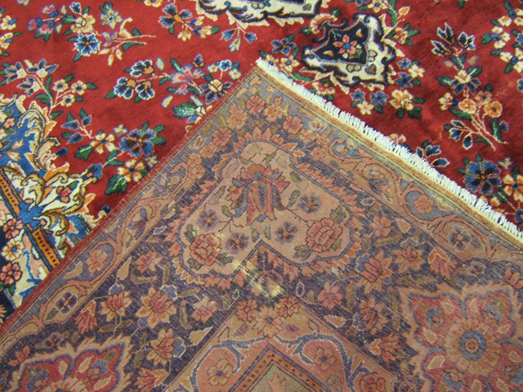 9' 1" x 13' 7" Vintage Lavar Rug image 8