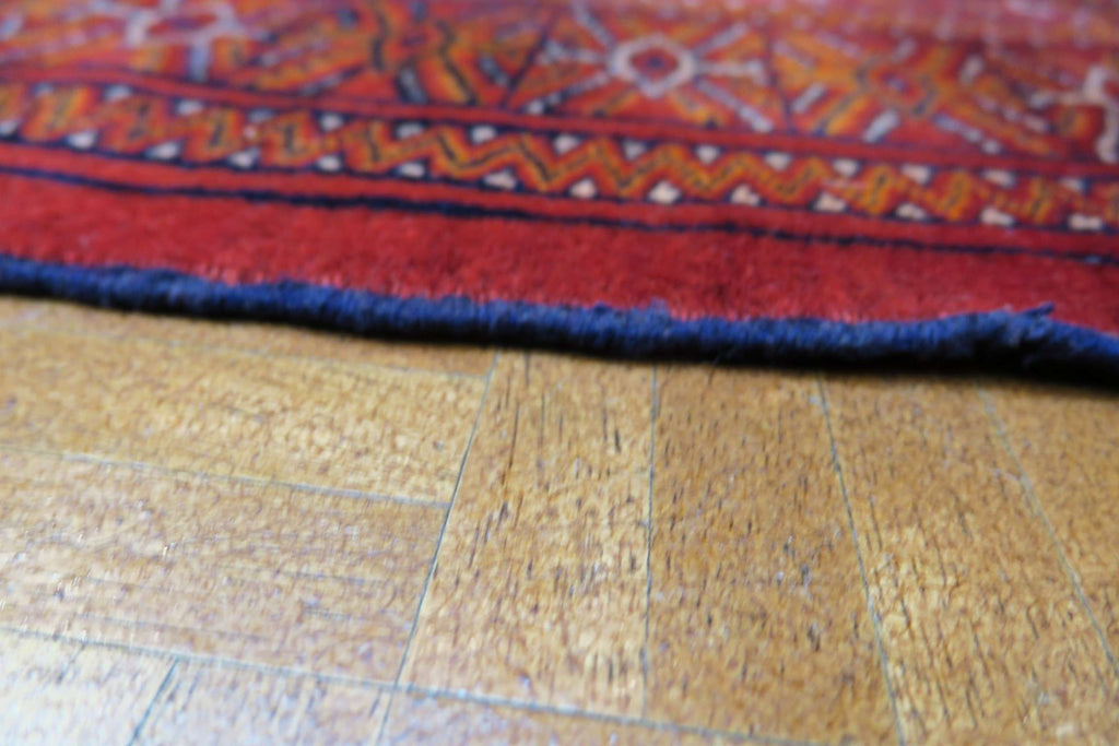 4' 9" x 5' 6" Persian Turkeman Rug image 6