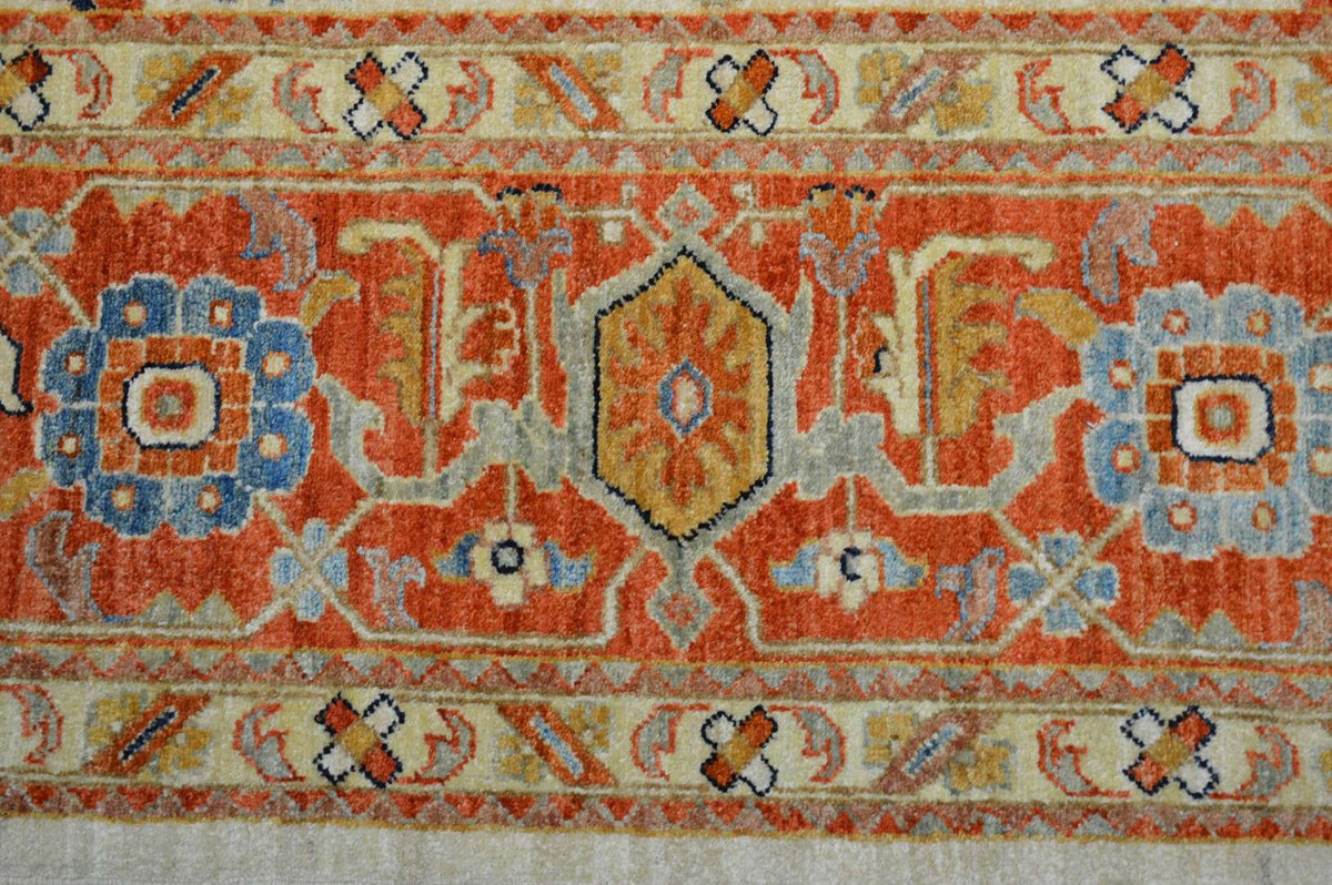 9' 0" x 12' 0" Pakistan Serapi Rug image 4