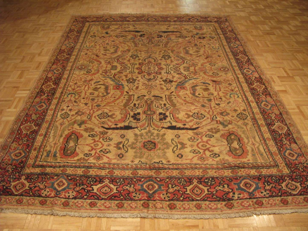 6' 9" x 9' 1" Persian Ziegler Rug image 1