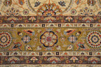 7' 9" x 8' 1" India Agra Rug image 5