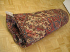 7' 0" x 10' 7" Vintage Heriz Rug image 11