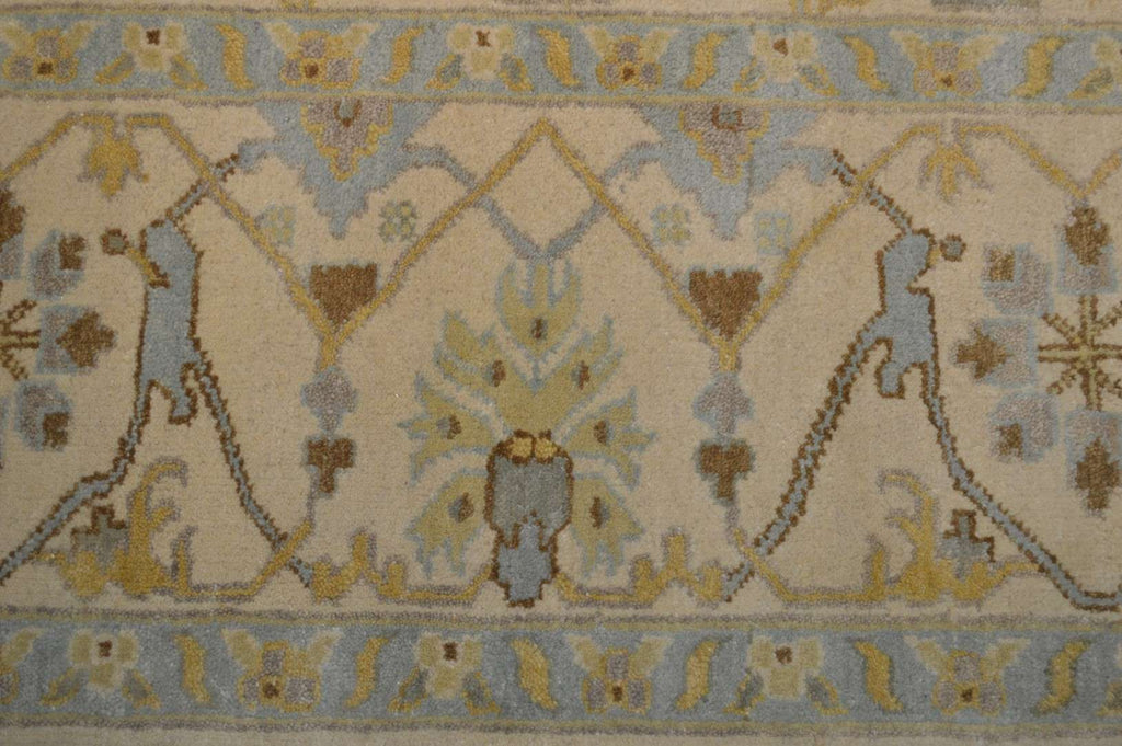 9' 2" x 12' 0" India Oushak Rug image 5