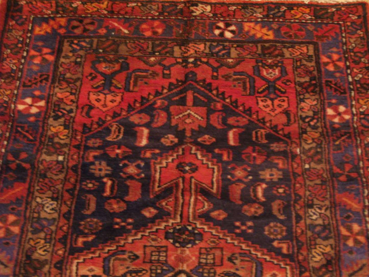 3' 6" x 10' 0" Persian Zanjan Runner image 2