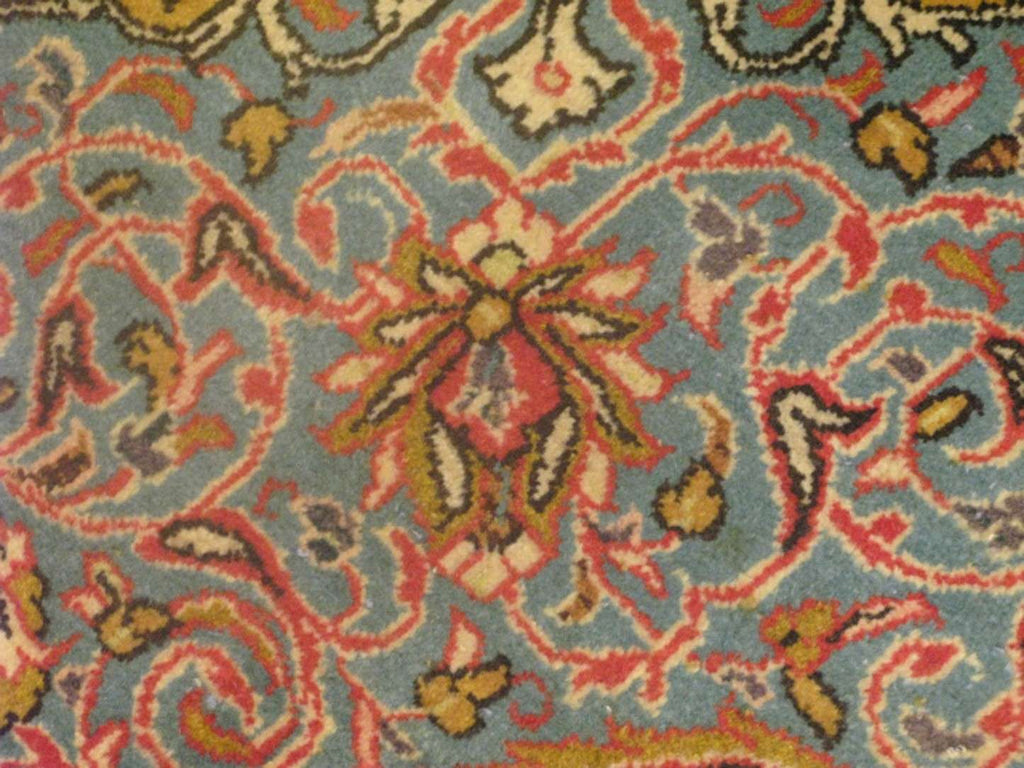 7' 0" x 10' 6" Persian Qum Rug image 5