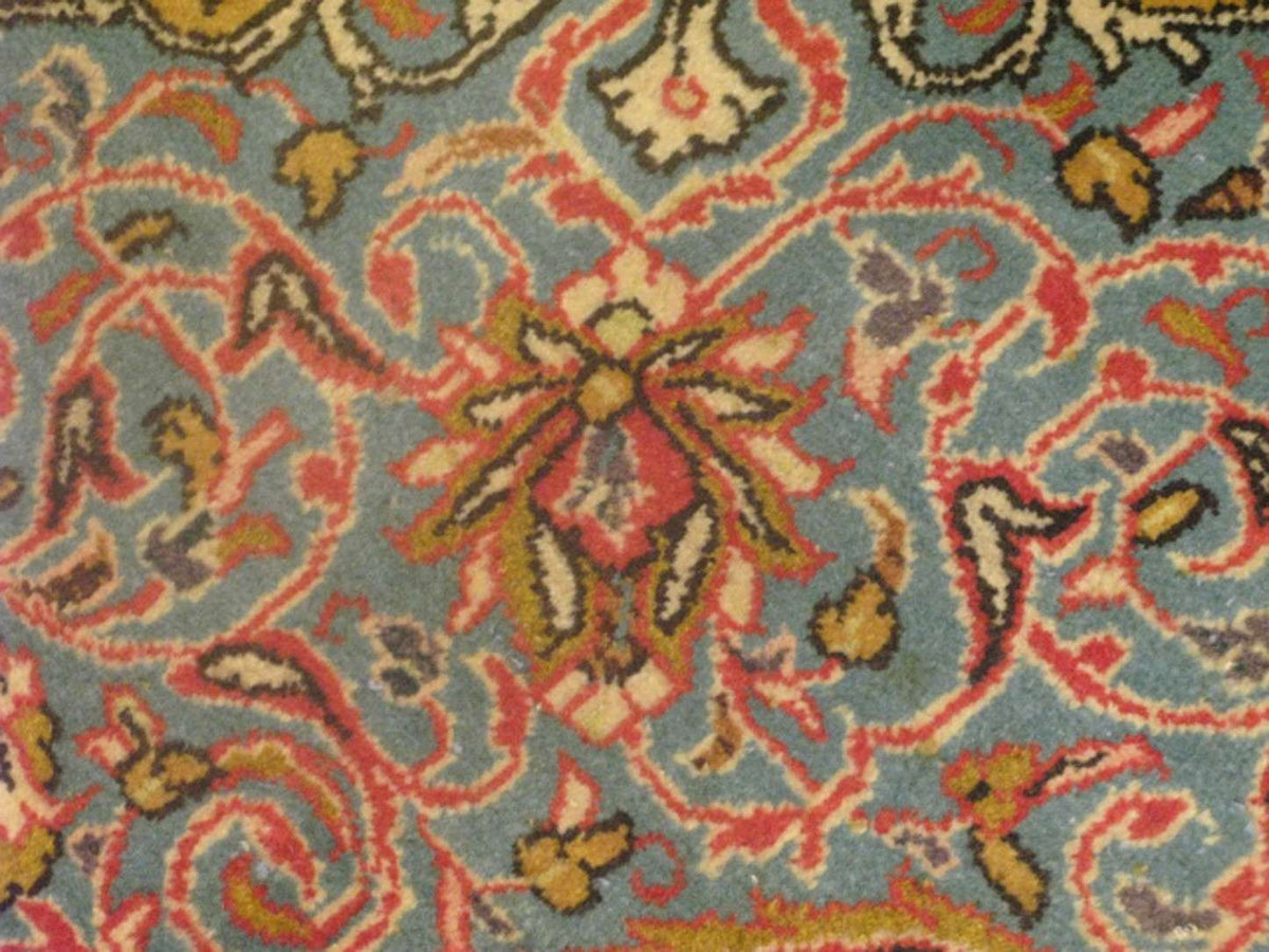 7' 0" x 10' 6" Persian Qum Rug image 5
