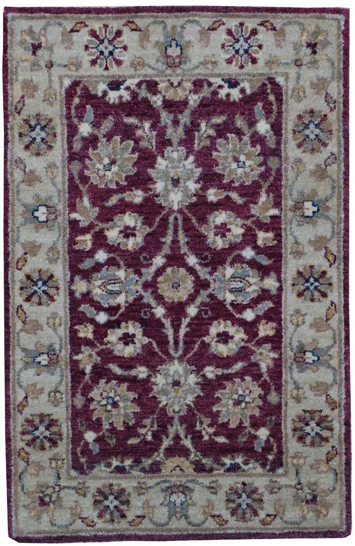 2' 0" x 3' 0" India Peshawar Rug image 0