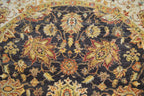 8' 0" x 8' 1" India Sultanabad Round Rug image 6