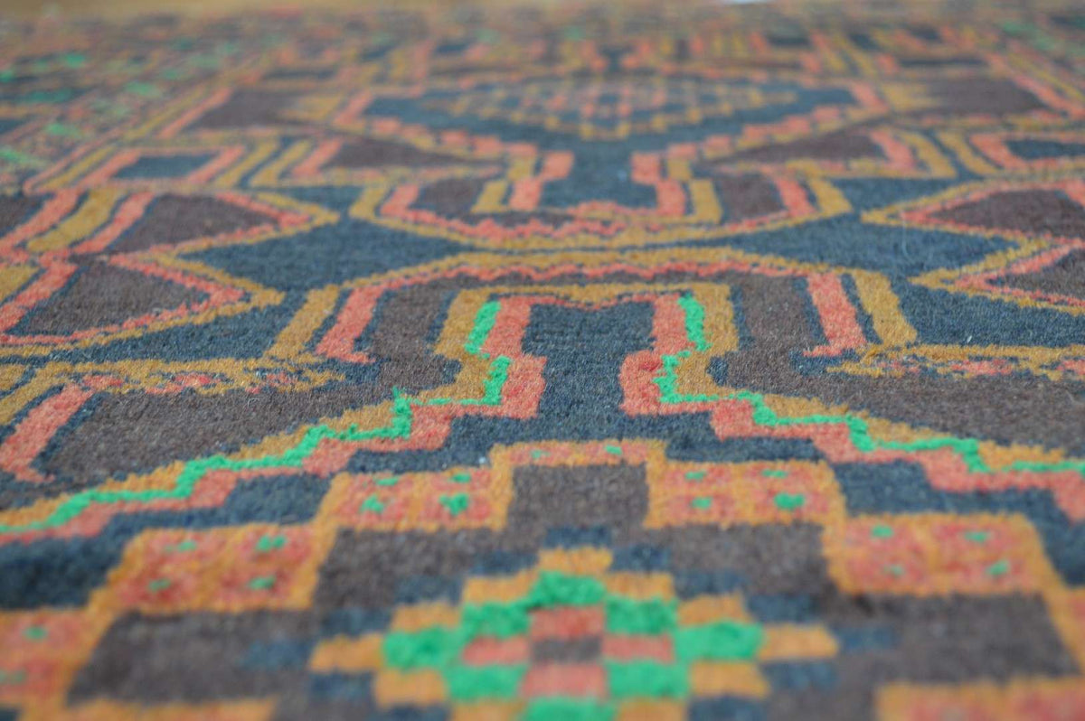 3' 6" x 6' 7" Afghanistan Belouch Rug image 7