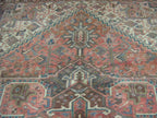 8' 2" x 11' 5" Persian Heriz Rug image 4
