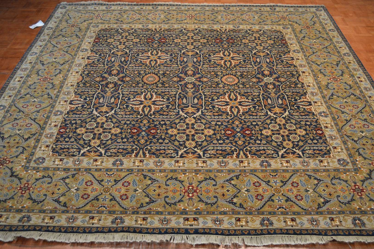 8' 1" x 8' 1" India Agra Square Rug image 1
