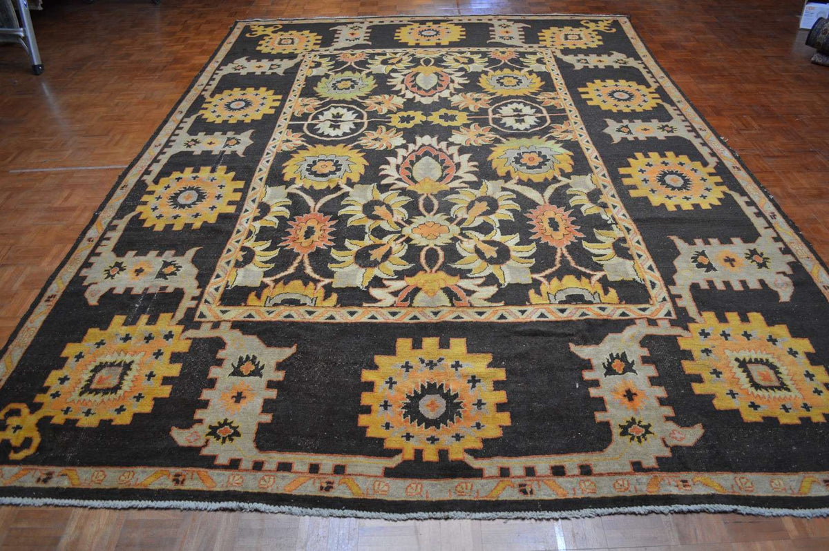 9' 7" x 14' 0" Turkish Oushak Rug image 9