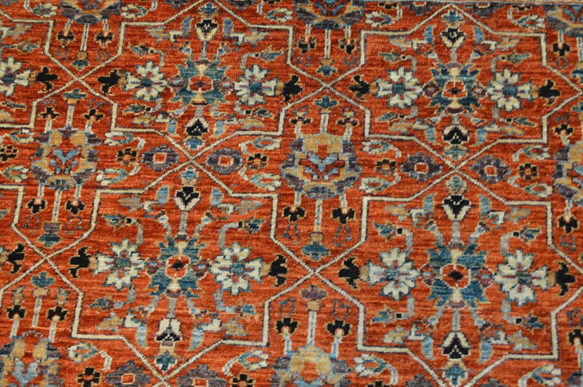 9' 0" x 11' 8" Pakistan Serapi Rug image 5