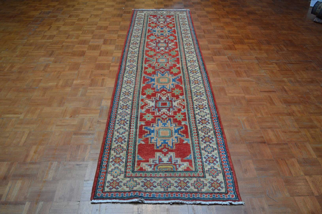 2' 8" x 11' 2" Pakistan Kazak Runner image 1