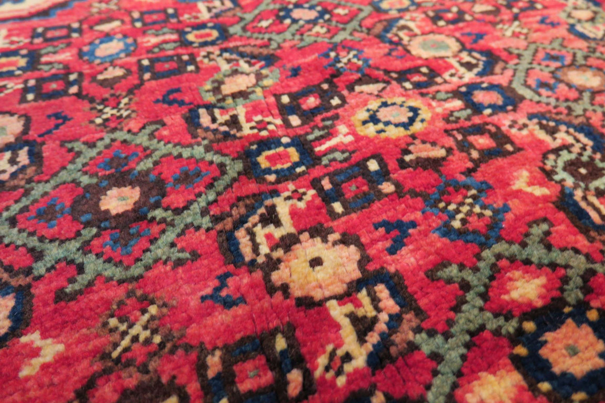 7' 1" x 10' 4" Persian Hamadan Rug image 8