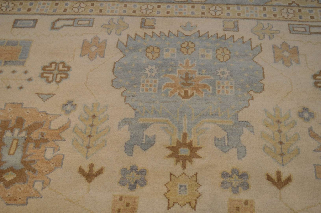 9' 2" x 12' 1" India Oushak Rug image 9