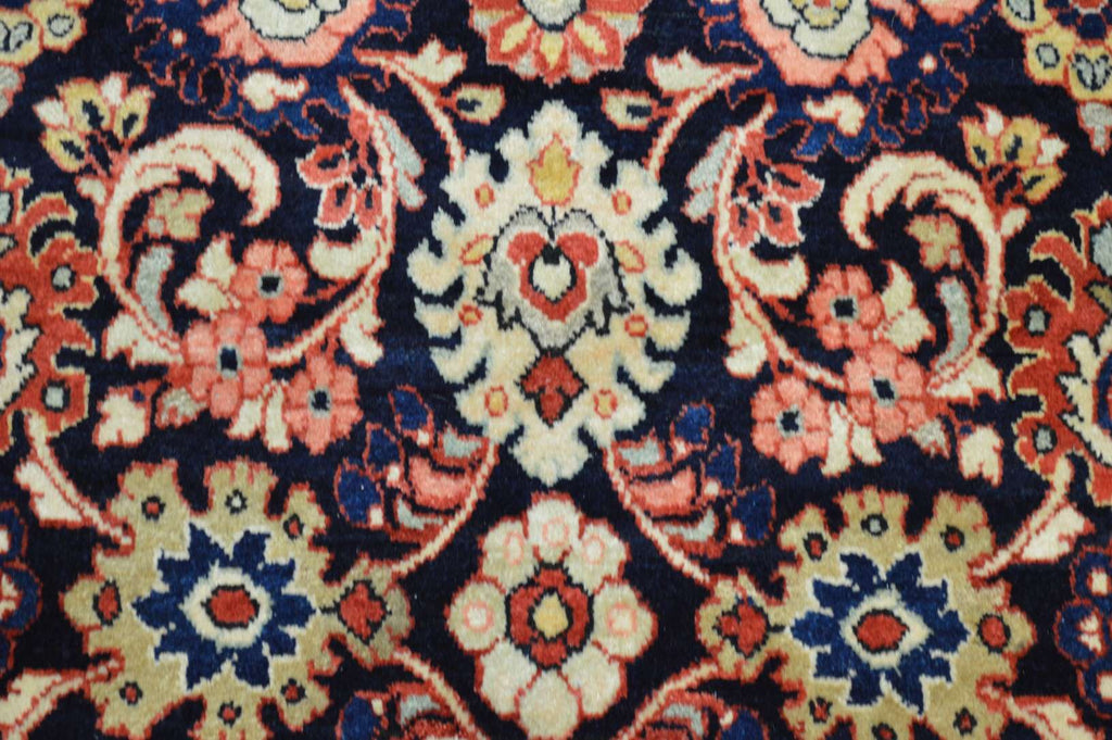 4' 8" x 10' 0" Persian Sarouk Rug image 6