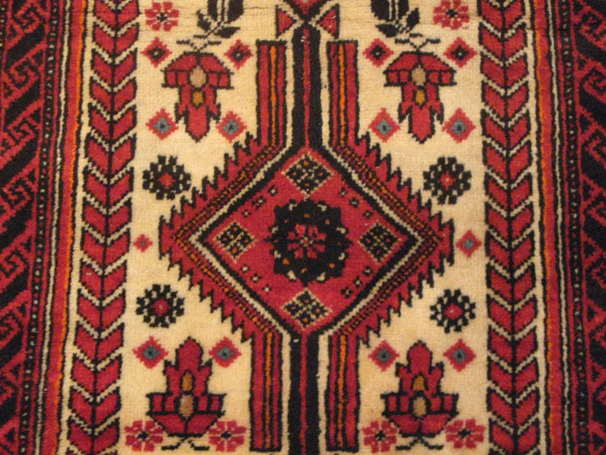 3' 2" x 13' 7" Persian Belouch Runner image 10
