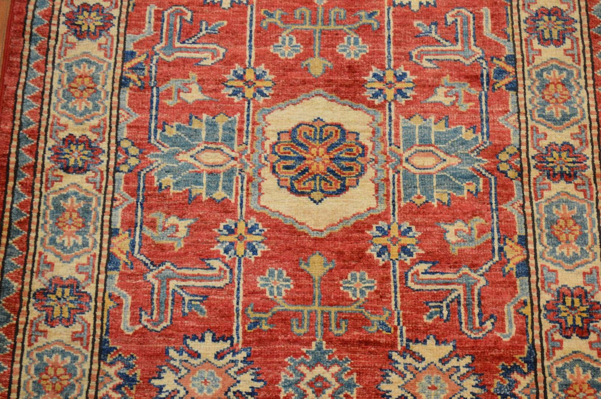 2' 8" x 8' 3" Pakistan Kazak Runner image 5