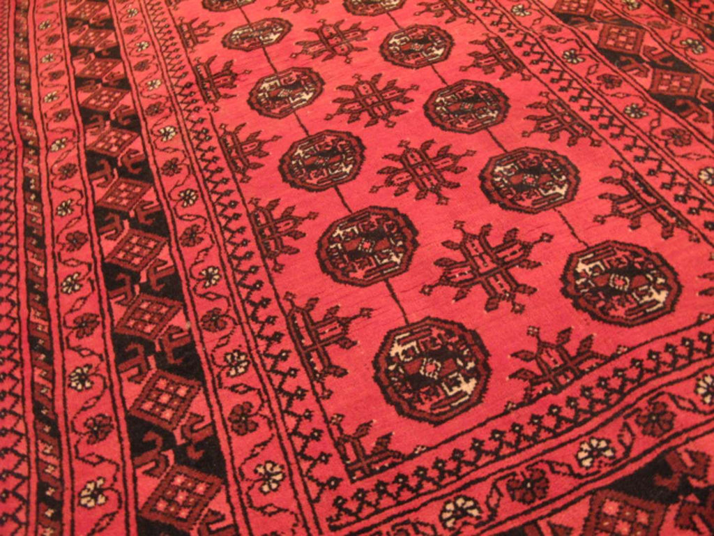 3' 4" x 6' 1" Persian Turkmen Rug image 7