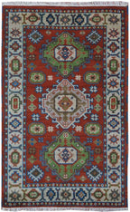 3' 0" x 5' 0" India Kazak Rug image 0