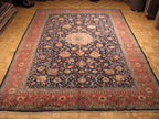 8' 0" x 11' 6" Persian Sarouk Rug image 1