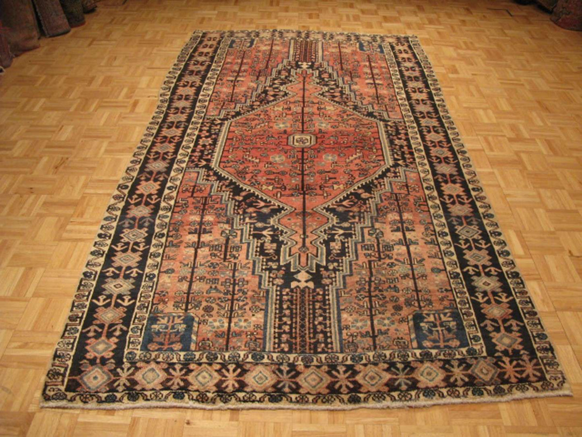 5' 5" x 10' 0" Persian Tuyserkan Rug image 1