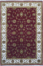 5' 9" x 9' 3" India Tabriz Rug image 0