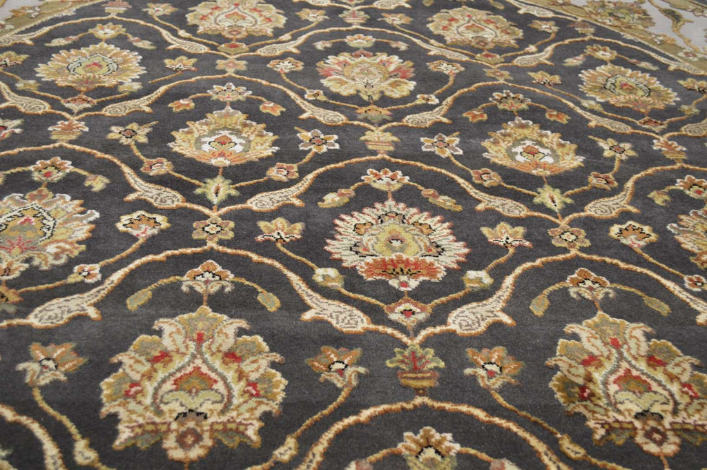 6' 3" x 6' 2" India Jaipur Round Rug image 3