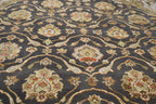 6' 3" x 6' 2" India Jaipur Round Rug image 3