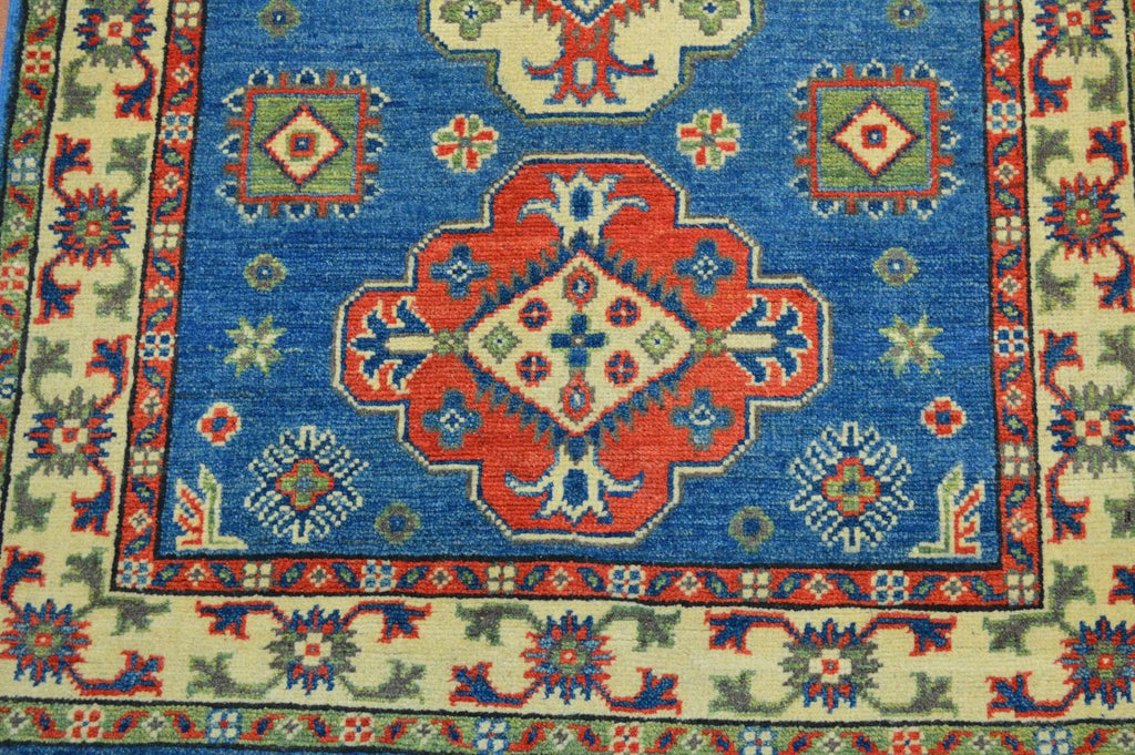 2' 8" x 12' 3" Pakistan Kazak Runner image 7