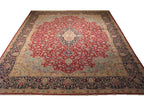 9' 1" x 13' 2" Persian Kerman Rug image 0
