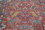 6' 7" x 9' 5" Persian Heriz Rug image 6